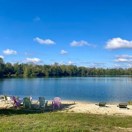 Propriete, Lac, Plages Privees Idf 77 Proche Paris Villa La Tombe