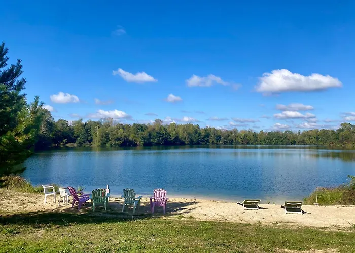Propriete, Lac, Plages Privees Idf 77 Proche Paris Villa La Tombe